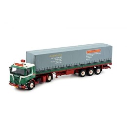 Marketplace : SCANIA R142 4x2 avec remorque bâchée 3 essieux RYNART...
