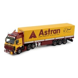 Marketplace : SCANIA R143 6x2 avec remorque bâchée 3 Essieux ASTRAN...