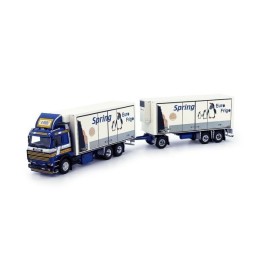 Marketplace : SCANIA R143 TOPLINE 6x2 avec remorque frigorifique 3 ...