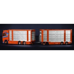 Marketplace : SCANIA S High Roof 6x2 porteur avec remorque 1+2 Essi...