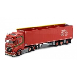 Marketplace : SCANIA S HIGHLINE 6x4 avec remorque 3 essieux STEEN P...