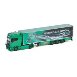 Marketplace : SCANIA S650 4x2 avec remorque frigo 3 Essieux VERBEKE...