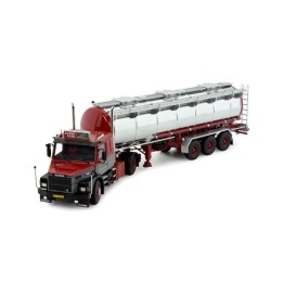 Marketplace : SCANIA T142 4x2 avec remorque citerne 3 essieux SVEND...