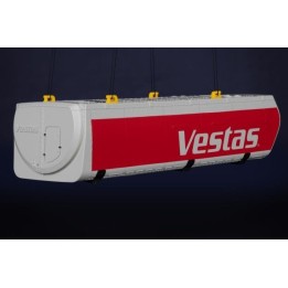 Marketplace : Turbine rouge et blanche VESTAS - IMC Models - 1:50