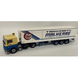 Marketplace : VOLVO F1220 4x2 avec remorque frigo 3 Essieux MALHERB...