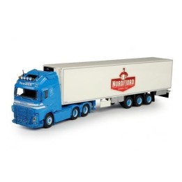 Marketplace : VOLVO FH04 XL 6x4 Avec remorque frigorifique 3 essieu...