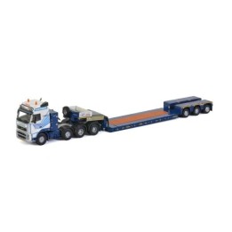 Marketplace : VOLVO FH2 GLOBETROTTER 8x4 avec plateau srubaissé 3 e...