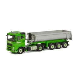 Marketplace : VOLVO FH4 4x2 avec remorque benne 3 essieux CHRISTEN ...