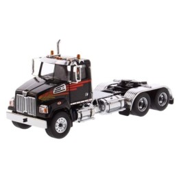 Marketplace : WESTERN STAR 4700SF 6x4 Noir - Diecast Masters - 1:50