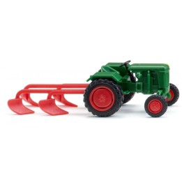 Marketplace : NORMAG FAKTOR I avec charrue - WIKING - 1:87