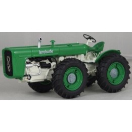 Marketplace : Tracteur 4 roues égales LE ROBUSTE D4K - SCHUCO - 1:32