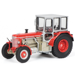 Marketplace : Tracteur HURLIMANN DH6 couleur rouge en résine - SCHU...