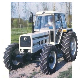 Marketplace : Tracteur LAMBORGHINI 1256 DT - SCHUCO - 1:32