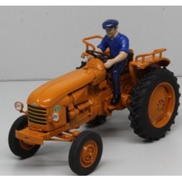 Marketplace : Tracteur RENAULT D35 accompagné d'une figurine - REPL...