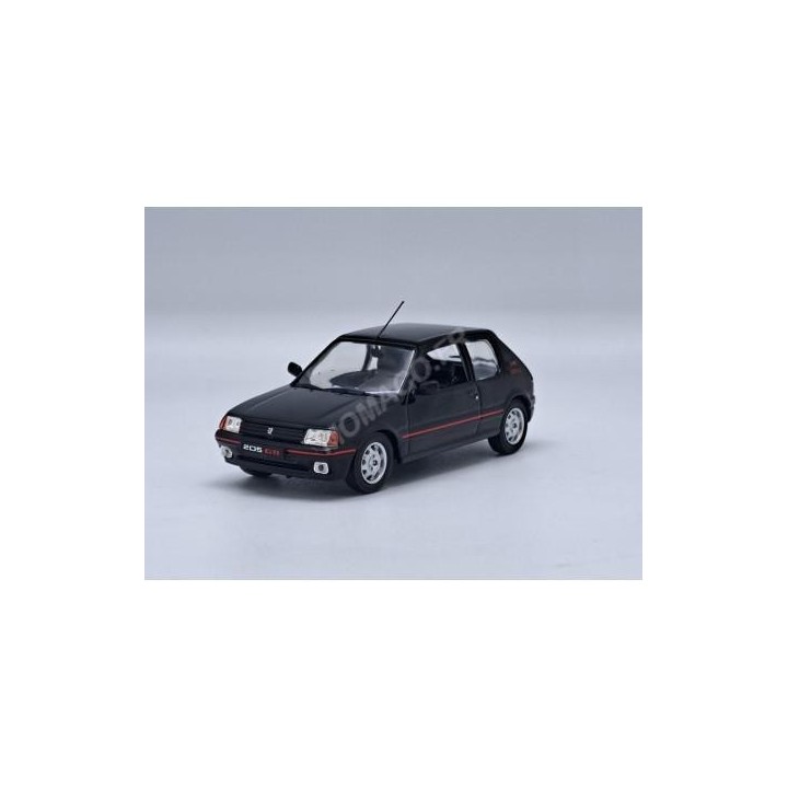 Marketplace : PEUGEOT 205 gti 1.9 noir - ODEON - 1:43
