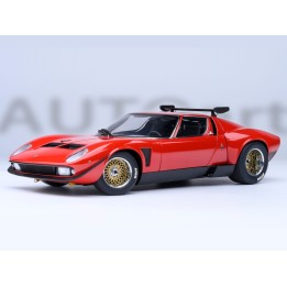 Marketplace : Lamborghini Miura JOTA SVR - Rouge - AUTOART - 1:18