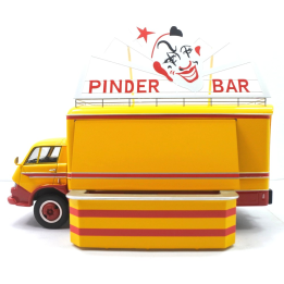 Marketplace : Citroën 450 Belphégor Cirque Pinder - PERFEX - 1:43