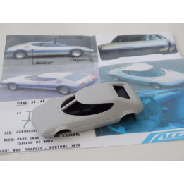 Marketplace : Kit NSU TRAPEZE .CONCEPT BERTONE 1973 - ALEZAN - 1:43
