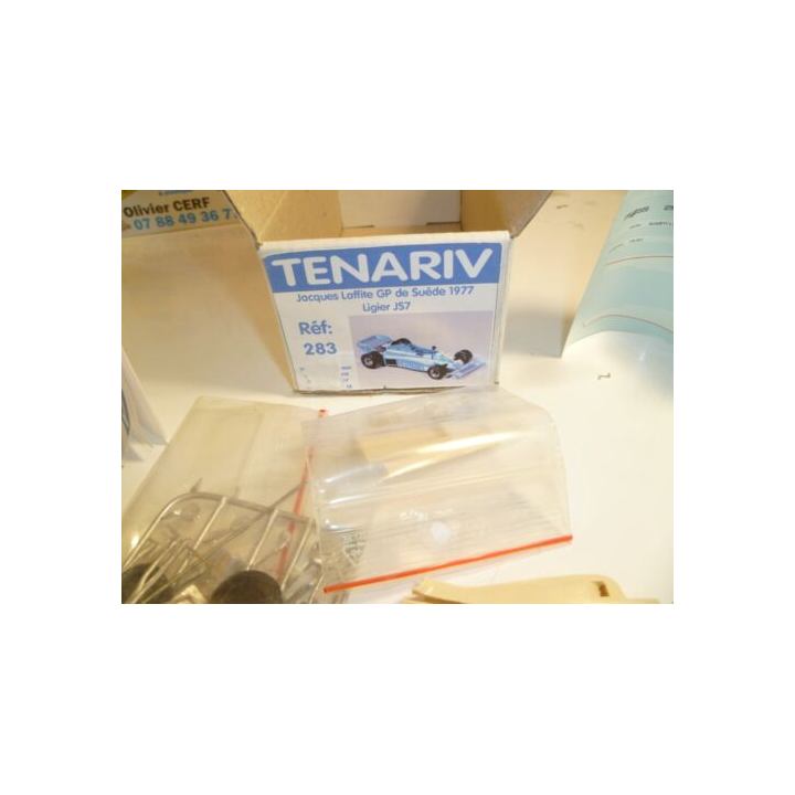 Marketplace - Kit LIGIER JS7 SUEDE 77 LAFFITE - TENARIV - 1/43