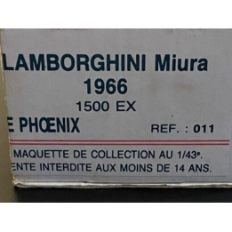Marketplace - Kit Lamborghini Miura 1966 Non assemblé - LE PHOENIX ...