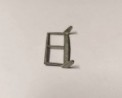 Pare-brise en White Metal - Longueur 29 mm