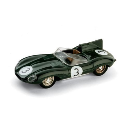 Marketplace - Jaguar D Type Le Mans Jack Fairman 1956 - - Brumm - 1/43