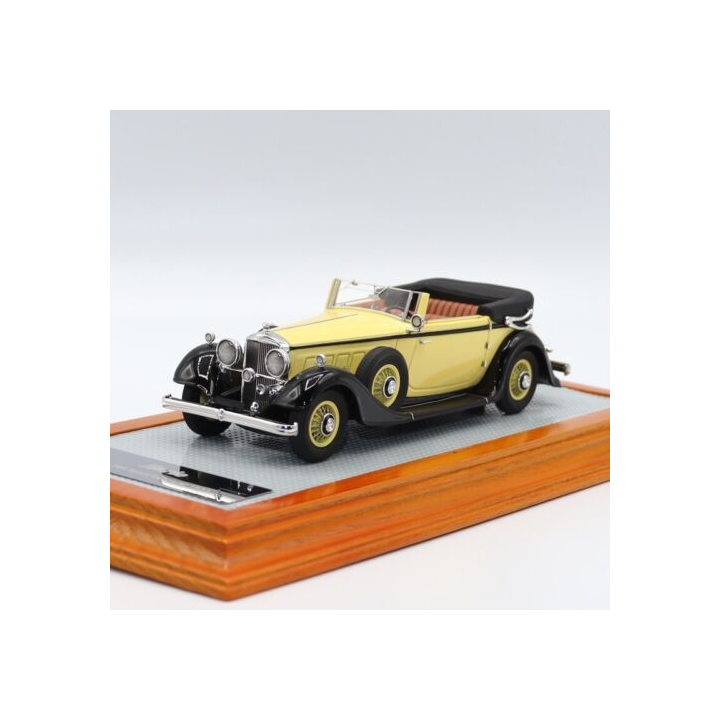 Marketplace - Horch 780 Sport Cabriolet 1933 yellow/Black Opened Ca...