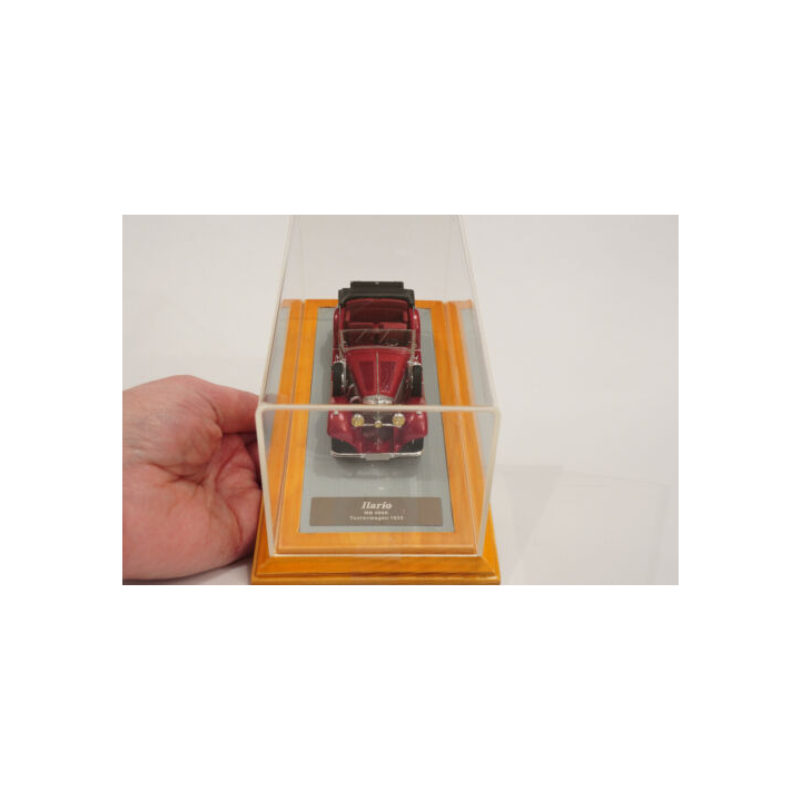 Marketplace - Mercedes Benz 500K 1935 gris/rouge - Ilario - 1/43