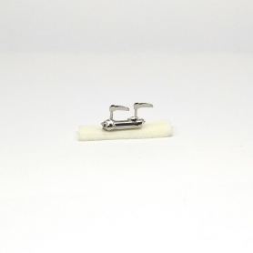 Poignées de porte 4.20 mm - White Metal - 1:43