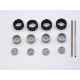 Marketplace - SET 4 ROUES ALFA ROMEO 164 - ALEZAN – 1:43