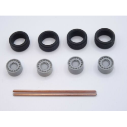 Marketplace - SET 4 ROUES ZENDER - ALEZAN – 1:43