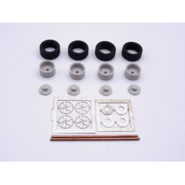 Marketplace - SET 4 ROUES ZENDER 4 TROUS - ALEZAN – 1:43