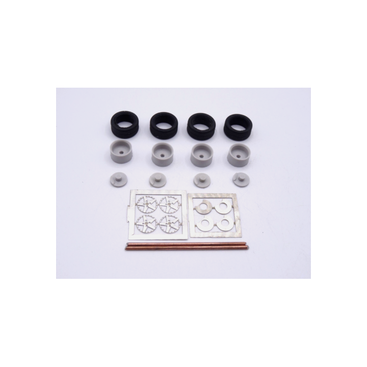 Marketplace - SET 4 ROUES ZENDER 4 TROUS - ALEZAN – 1:43