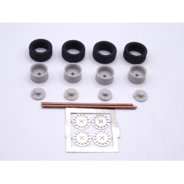 Marketplace - SET 4 ROUES ALFA ROMEO 33 16V 1990 - ALEZAN – 1:43