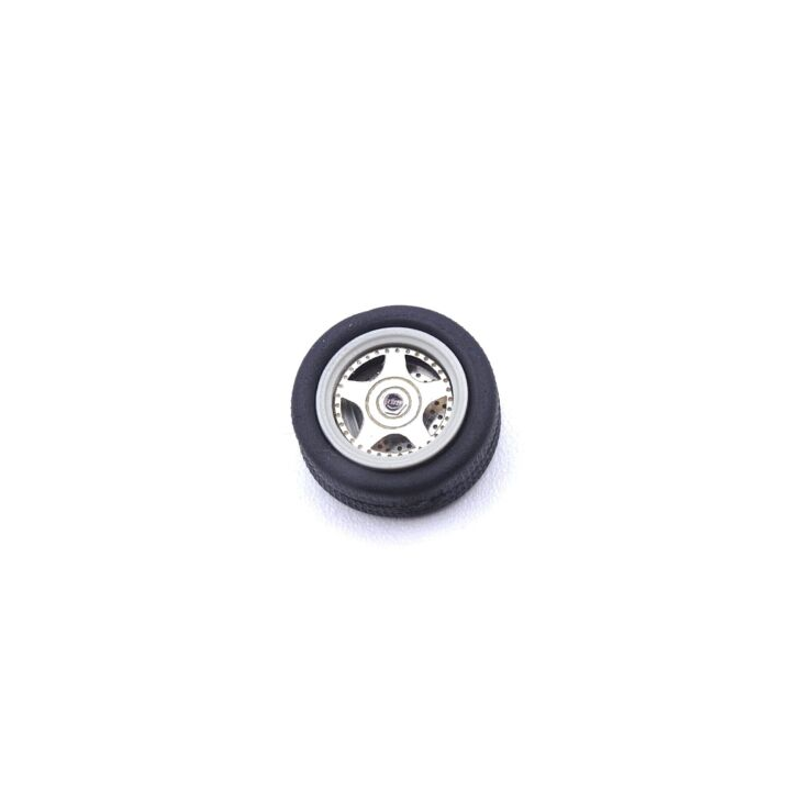 Marketplace - SET 4 ROUES JANTES BBS 5 BRANCHES - ALEZAN – 1:43