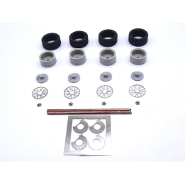Marketplace - SET 4 ROUES JANTES BBS CHR PHOTODECOUPE - ALEZAN – 1:43