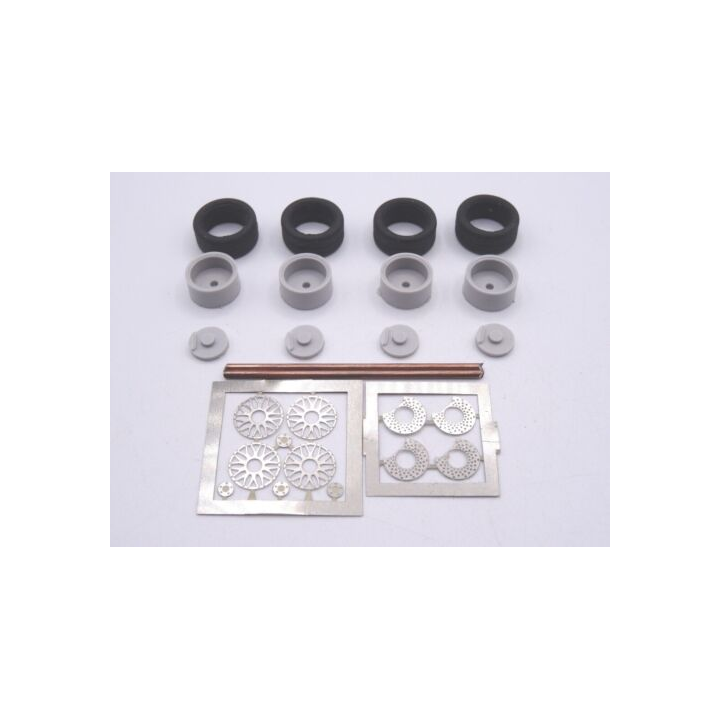 Marketplace - SET DE 4 ROUES JANTE BBS LE MANS - ALEZAN – 1:43