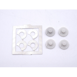 Marketplace - SET DE 4 DISQUES DIAMETRE 8,00 mm PHOTODECOUPE - ALEZ...