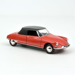 Marketplace - Citroën DS 19 Cabriolet 1961 Rouge Corail - Norev - 1:18