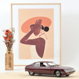 Marketplace - Citroën SM 1972 Rouge de Grenade - Norev - 1:18