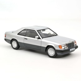 Marketplace - Mercedes-Benz 300 CE-24 Coupé 1990 Argent - Norev - 1:18