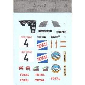 Décalcomanie - Citroën DS Proto - Chamonix - Ech. 1:43