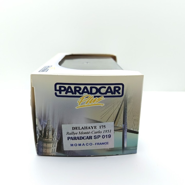 Delahaye 175 - Rallye Monté-Carlo 1951 - PARADCAR - 1:43 (Voir description)