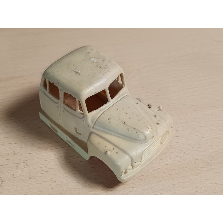 En l'état : Cabine CITROËN Double Cabine - Résine - 1:43