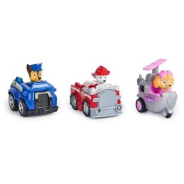 VM Kids : Paw Patrol - Pat Patrouille - Coffret 3 Véhicules Rétro-Friction Chase Marcus Stella