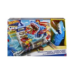 VM Kids : Hot Wheels City Shark Attack Coffret avec Requin