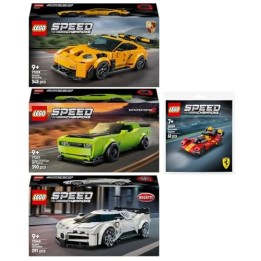 VM Kids : Lego Speed Champions Lot de 4 77237 77239 77240 30709