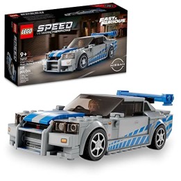 VM Kids : Lego Speed Champions Nissan Skyline GT-R R34 2 Fast 2 Furious 76917