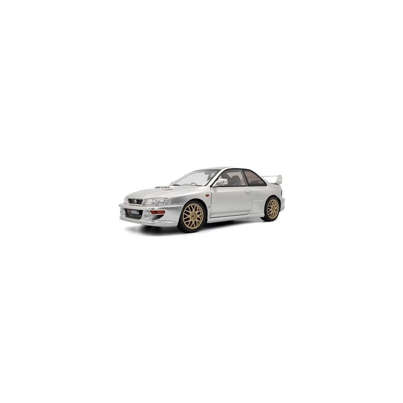 1807408 Solido Solido 1/18 Subaru Impreza 22B Argent 1998 – La Légende De WRC En Miniature 1807408 Solido Solido 1/18 Subaru Impreza 22B Argent 1998 – La Légende De WRC En Miniature