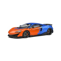 Marketplace : McLaren 600LT F1 Team Tribute Livery Blue/Orange 2019 - Solido - 1:18
